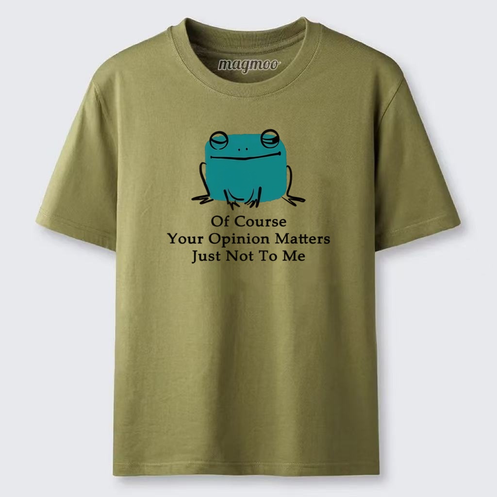 Magmoo Cool Frog Unbothered By Others Opinions Classic T-shirt
