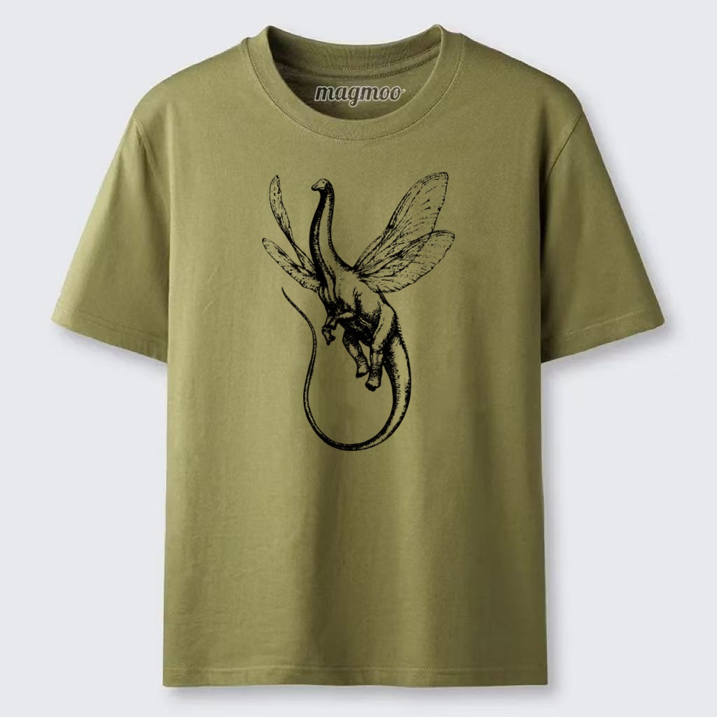 Magmoo Fairy Dinosaur Line Classic T-shirt