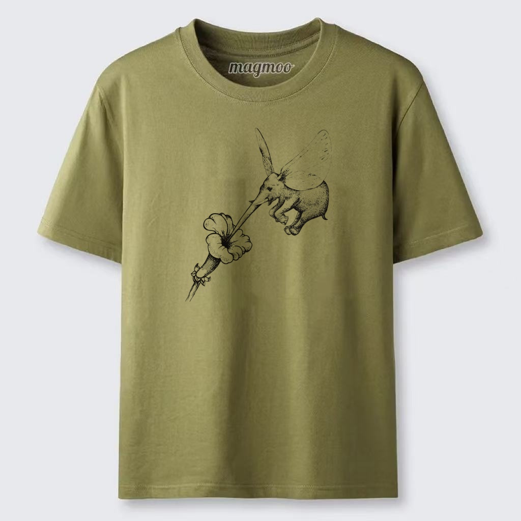 Magmoo Flying Fairy Elephant Classic T-shirt