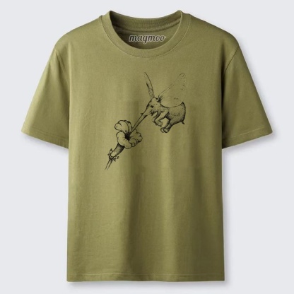 Magmoo Flying Fairy Elephant Classic T-shirt