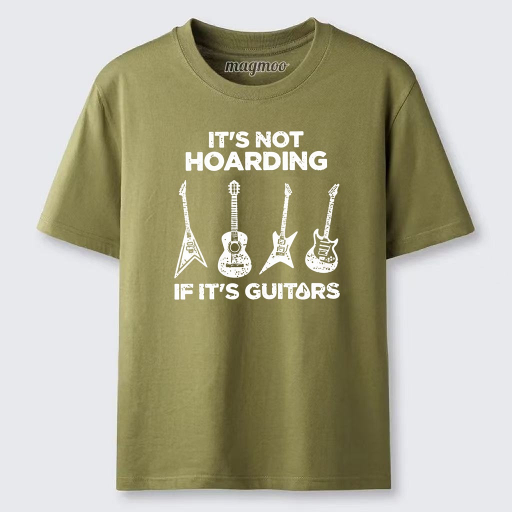 Magmoo Music Lover Guitar Hoarding Joke Classic T-shirt