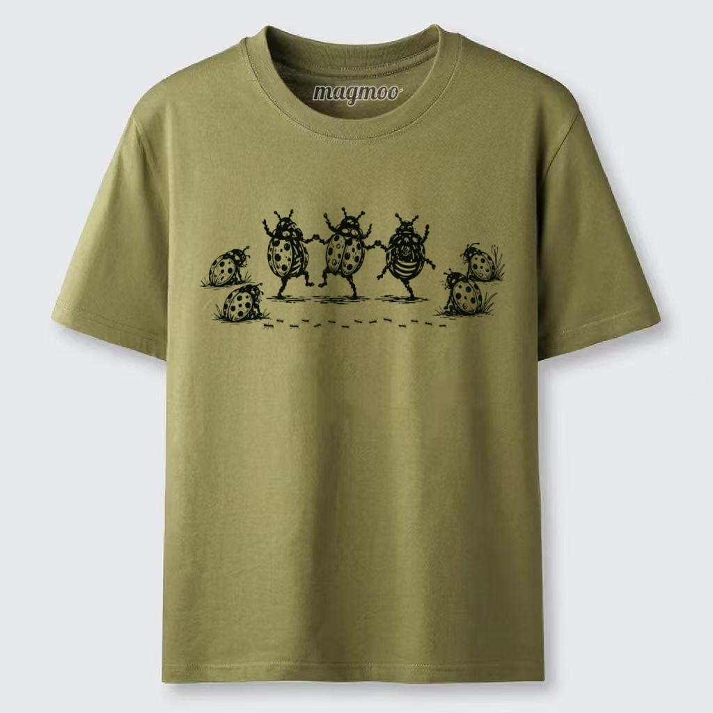Magmoo Funny Dancing Ladybugs Classic T-shirt