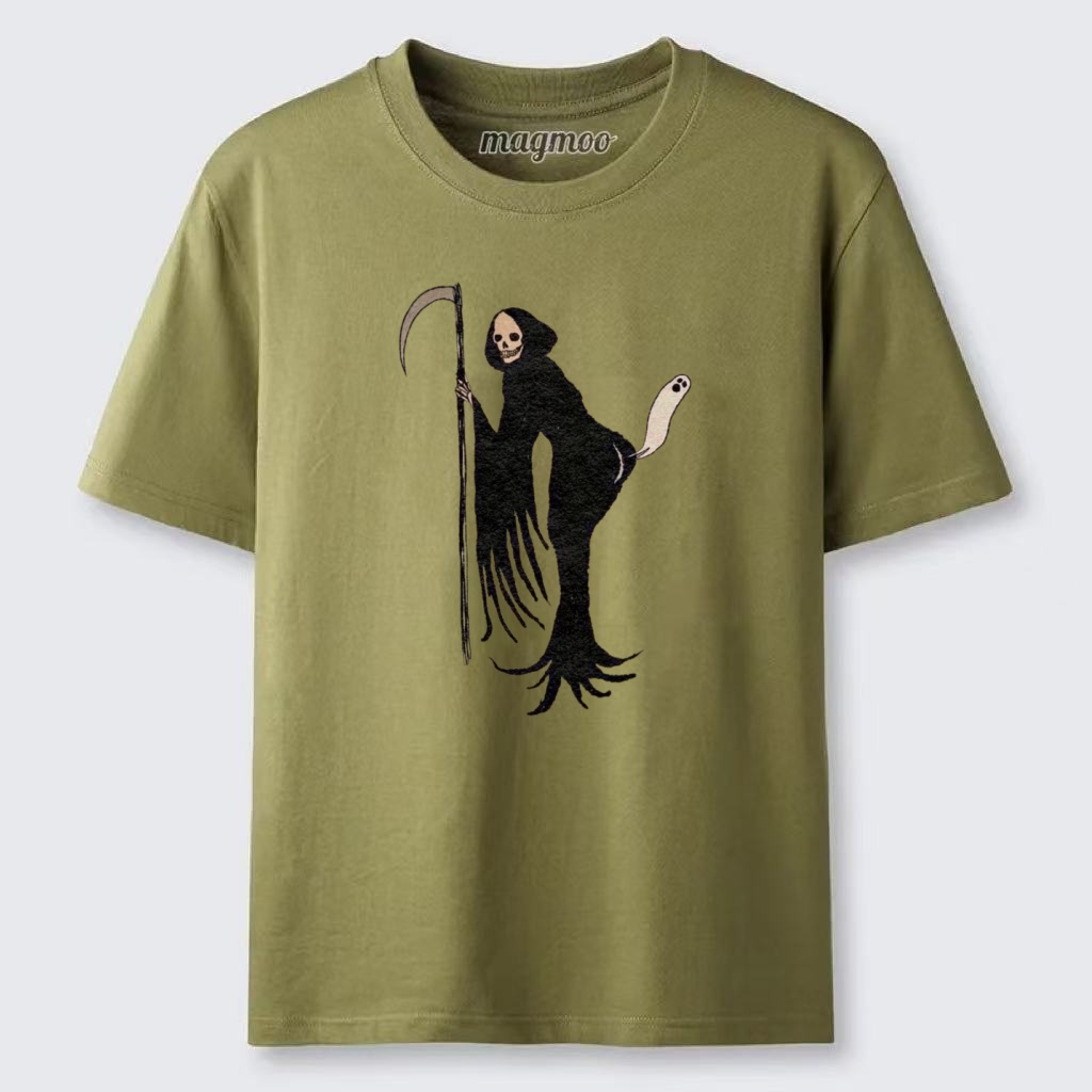 Magmoo Playful Grim Reaper Classic T-shirt