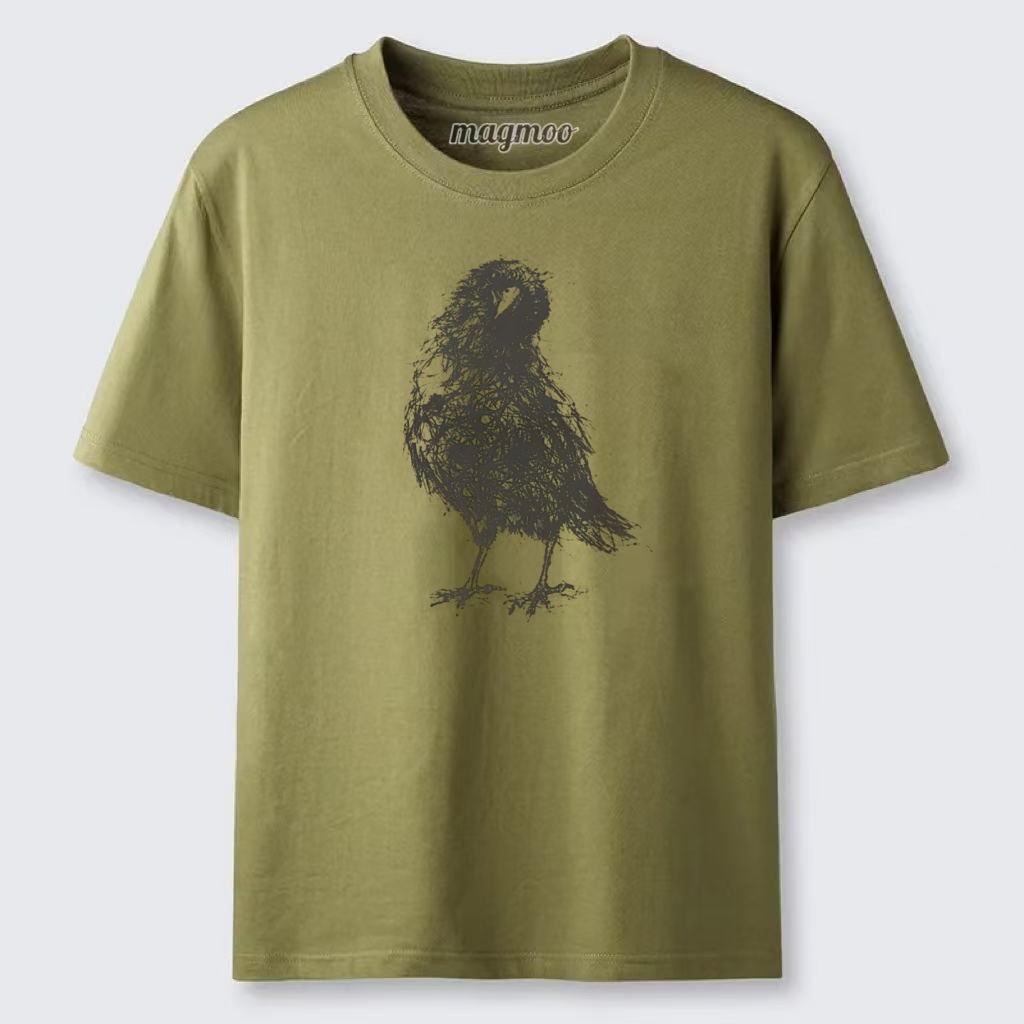 Magmoo Crow Sketch Classic T-shirt