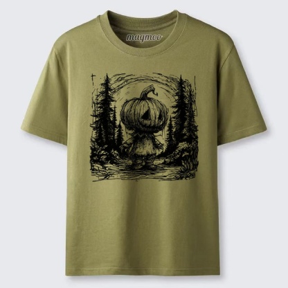 Magmoo Pumpkin Head Horror Character Classic T-shirt