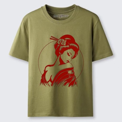 Magmoo Geisha Art T-shirt
