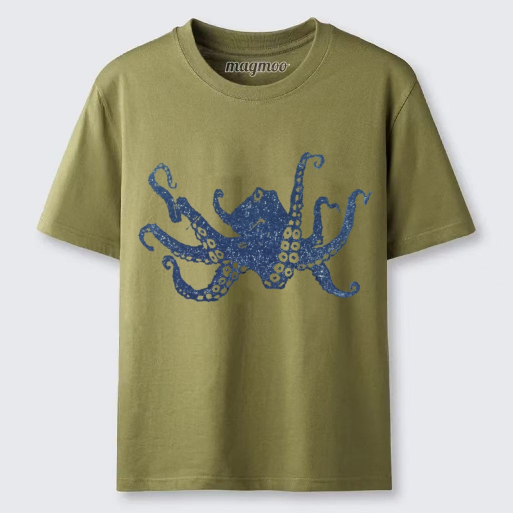 Magmoo Indigo Octopus T-shirt