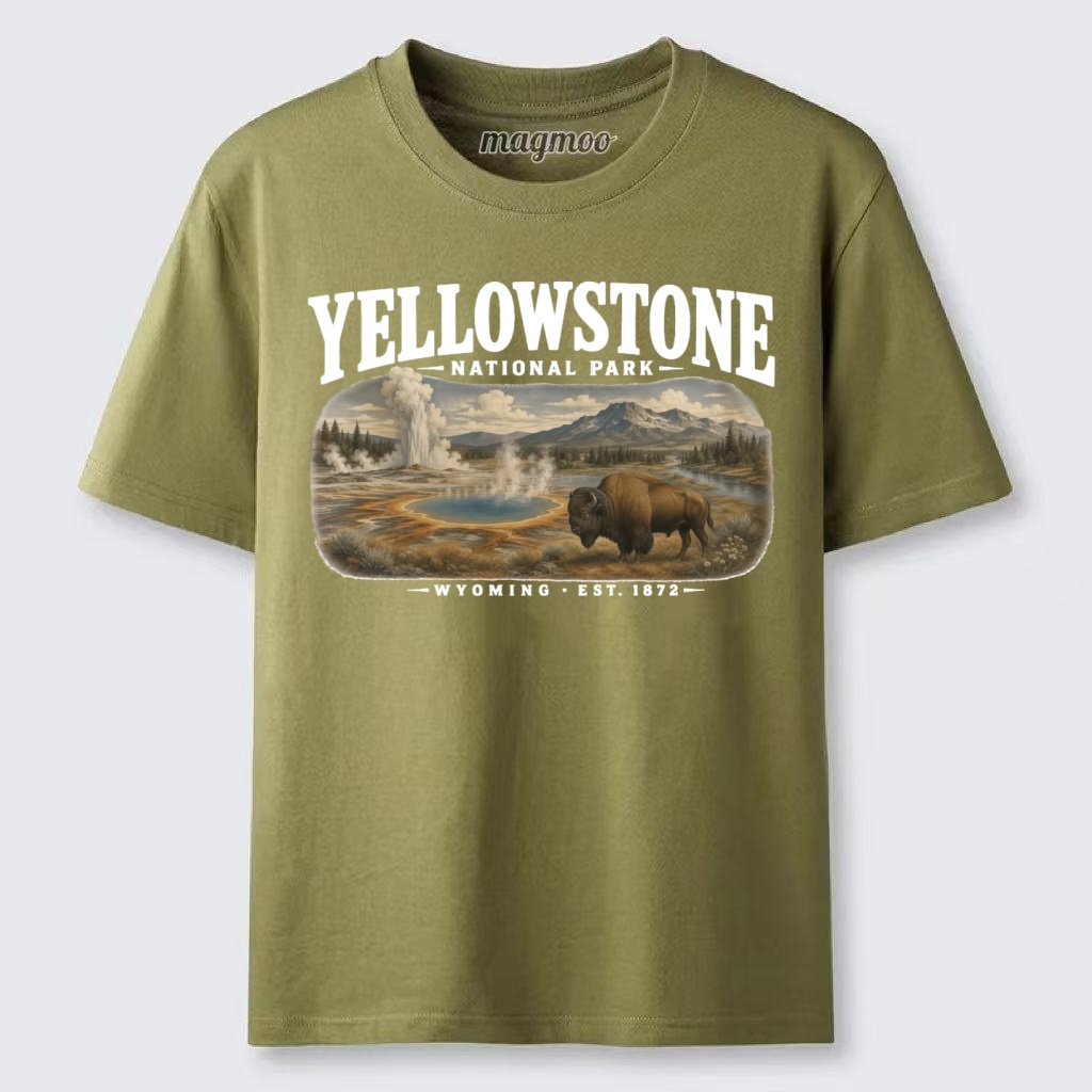 Magmoo Yellowstone National Park Classic T-shirt