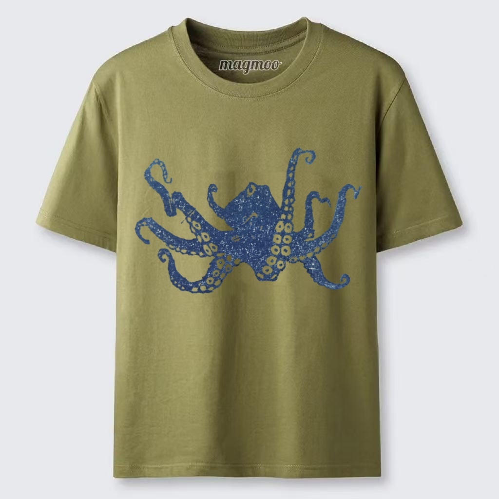 Magmoo Indigo Octopus T-shirt