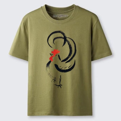 Magmoo Ink Rooster T-shirt