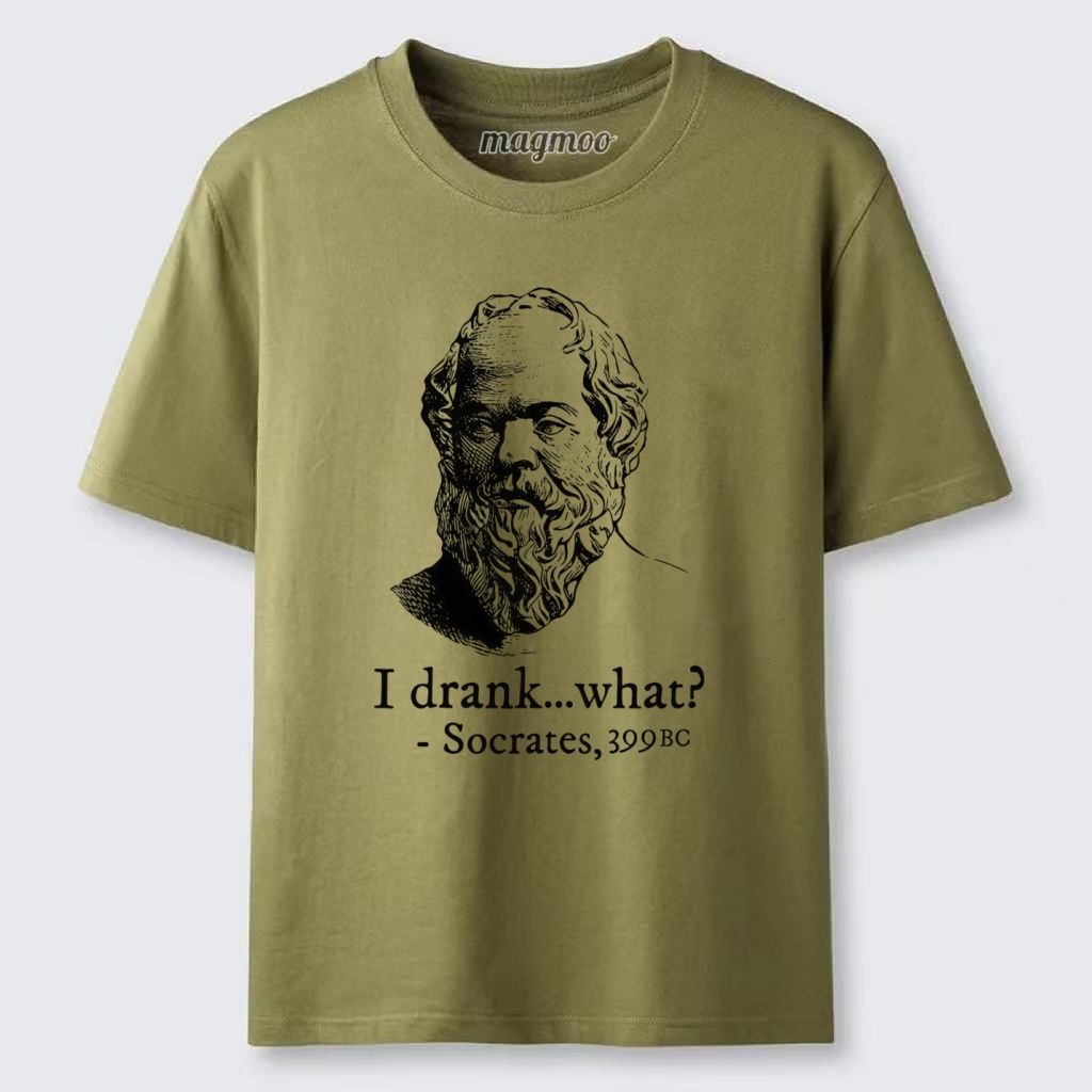 Magmoo Socrates Big Question Classic T-shirt
