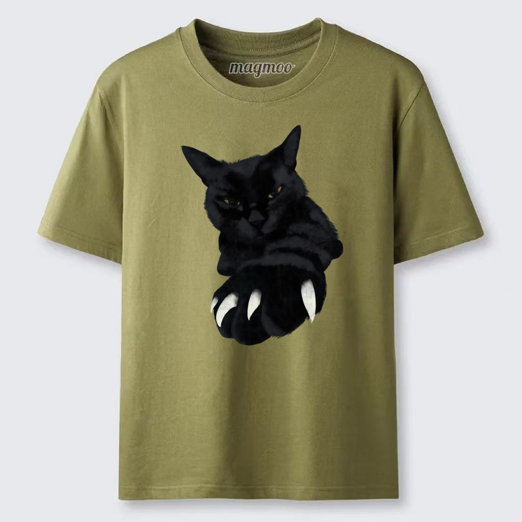 Magmoo Black Cat Claw Classic T-shirt