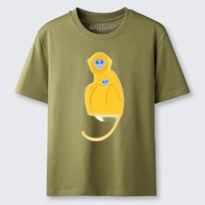 Magmoo Golden Mother Baby Monkey Classic T-shirt