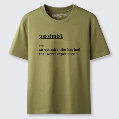 Magmoo Real Life Pessimist Meme Classic T-shirt