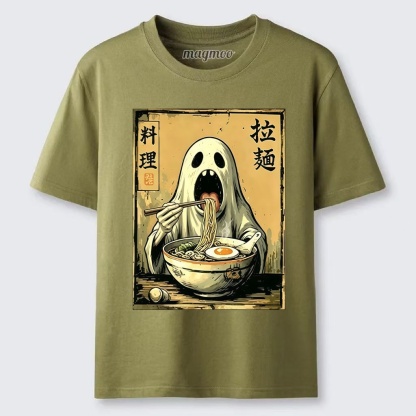 Magmoo Ghost Ramen Meme Classic T-shirt