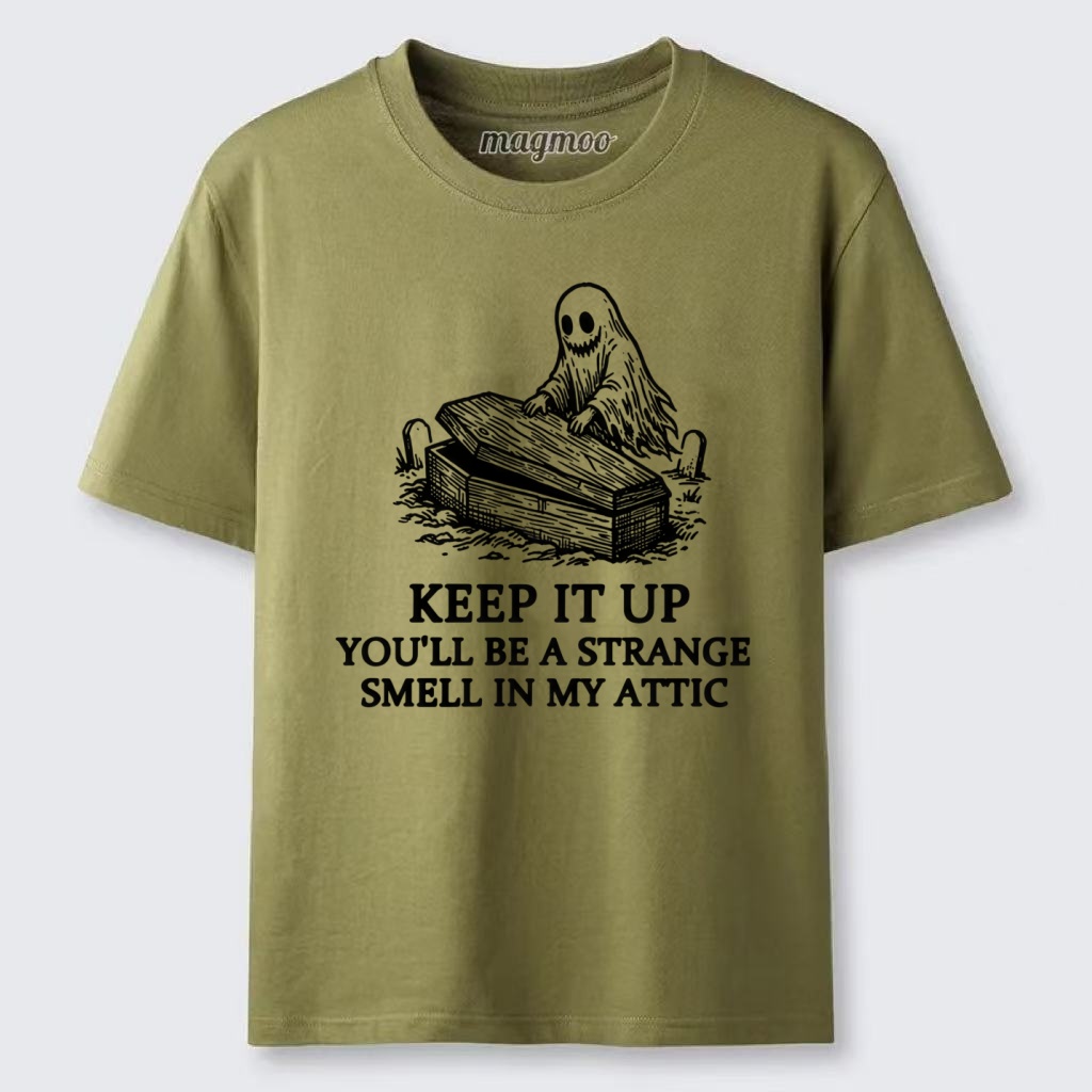 Magmoo Funny Ghost Prank Classic T-shirt