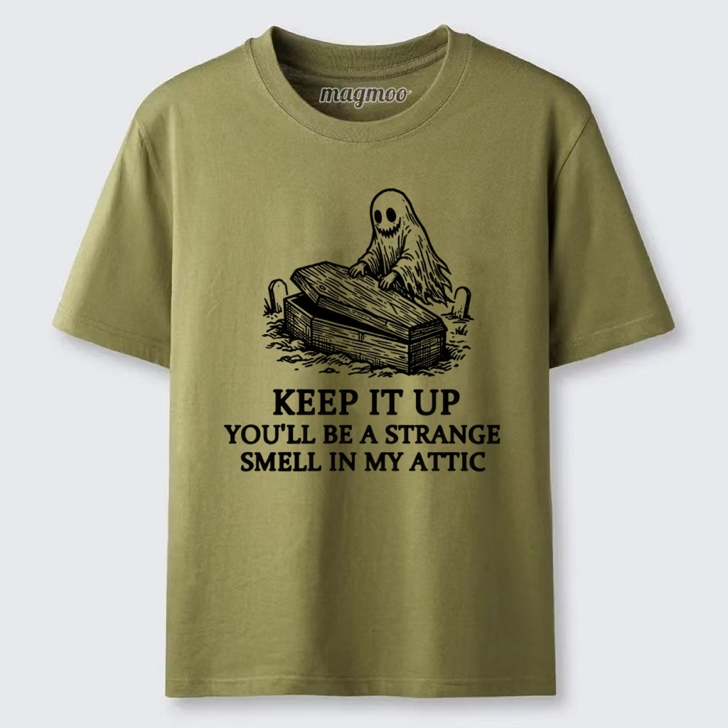 Magmoo Funny Ghost Prank Classic T-shirt