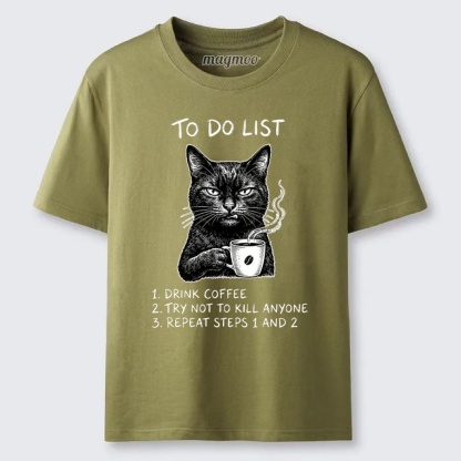 Magmoo Sassy Coffee Cat Classic T-shirt
