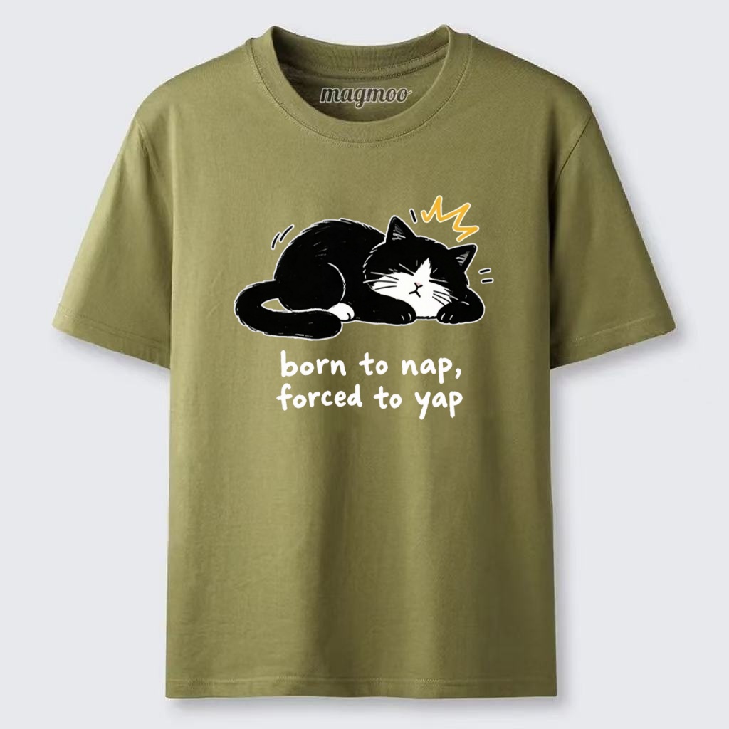 Magmoo Cute Lazy Cat Funny Meme Classic T-shirt