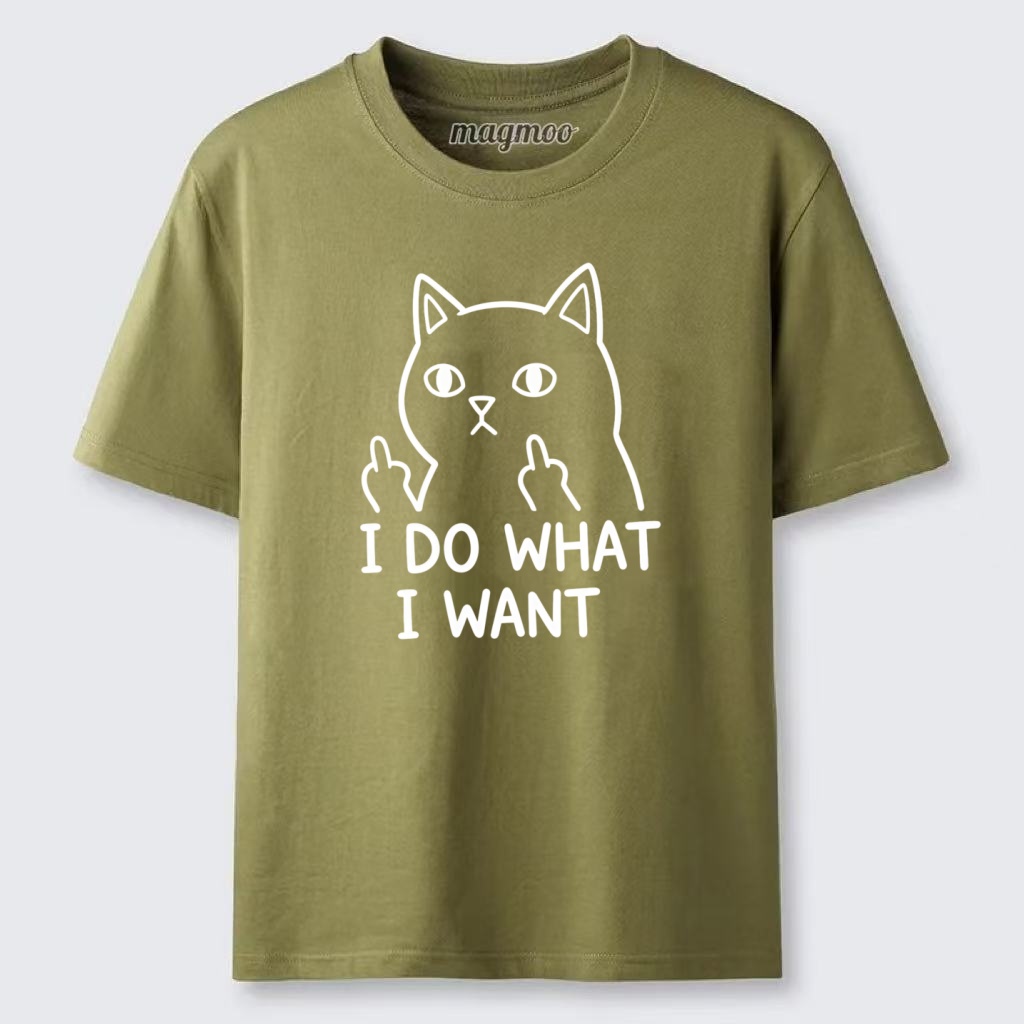 Magmoo Funny Cat Freedom Vibe Classic T-shirt