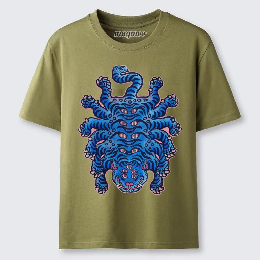 Magmoo Multi-Armed Blue T-shirt