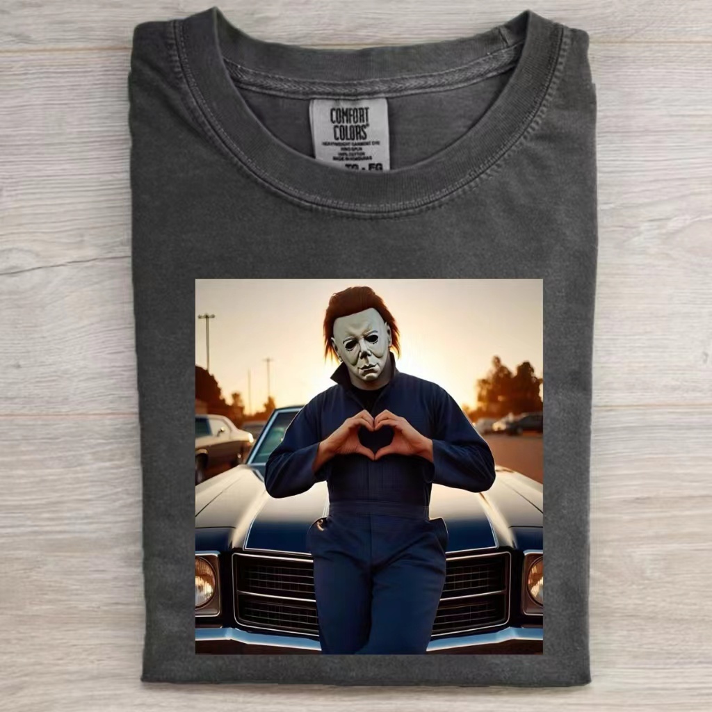 Vintage Halloween Graphic T-shirt/Sweatshirt Michael myers shirt-Magmoo