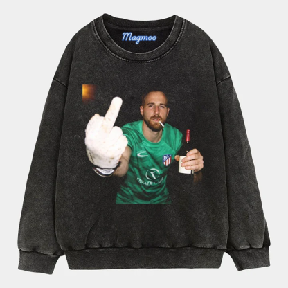 Washed Football Spirit Shirt