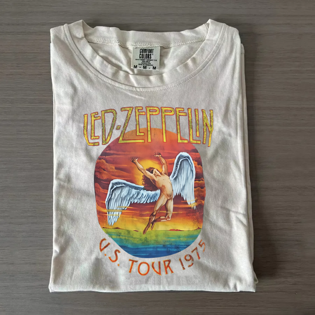 Retro Style Rock Band T-shirt