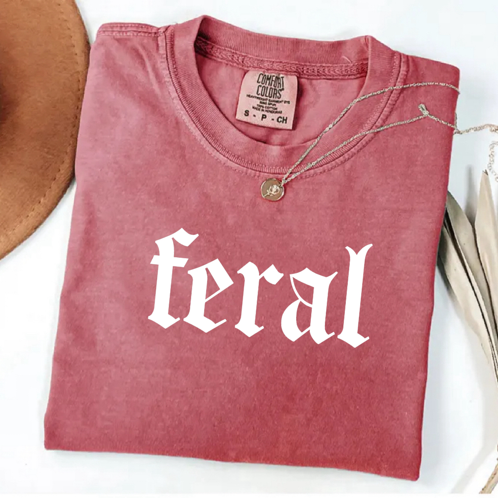 Feral Comfort Colors T-shirt