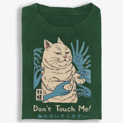 Personal Space Please - Grumpy Cat Retro Washed T-Shirt
