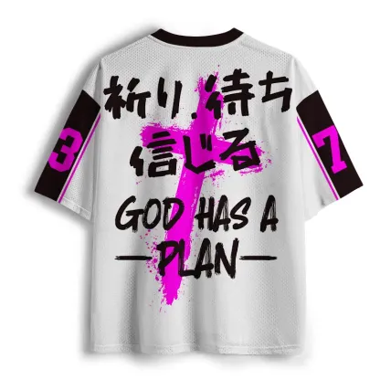 Magmoo God Has Plan Japanese Mesh Jersey-Magmoo