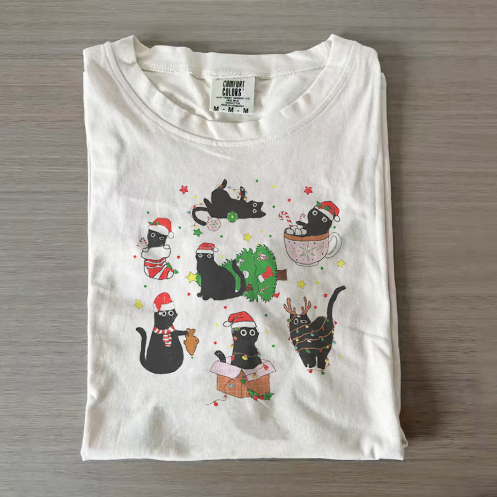 Christmas Cat Lover T-shirt/Sweatshirt-Magmoo