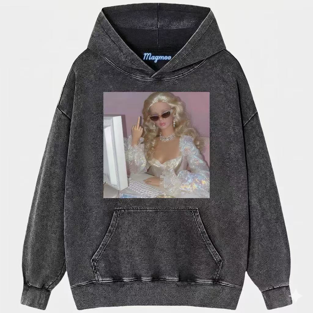 Funny Doll Face Girl Meme Shirt
