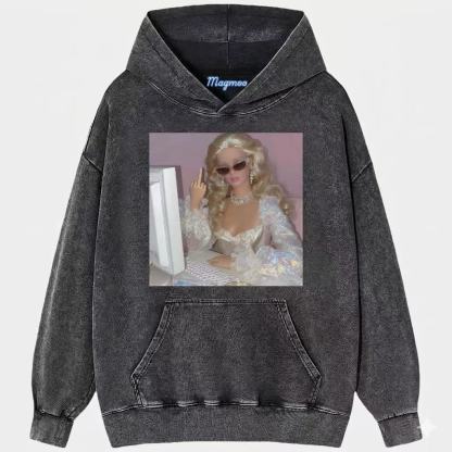 Funny Doll Face Girl Meme Shirt