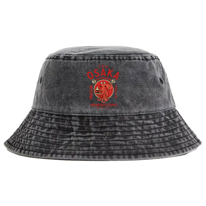 Magmoo Drunken Octopus Japan Washed Bucket Hat