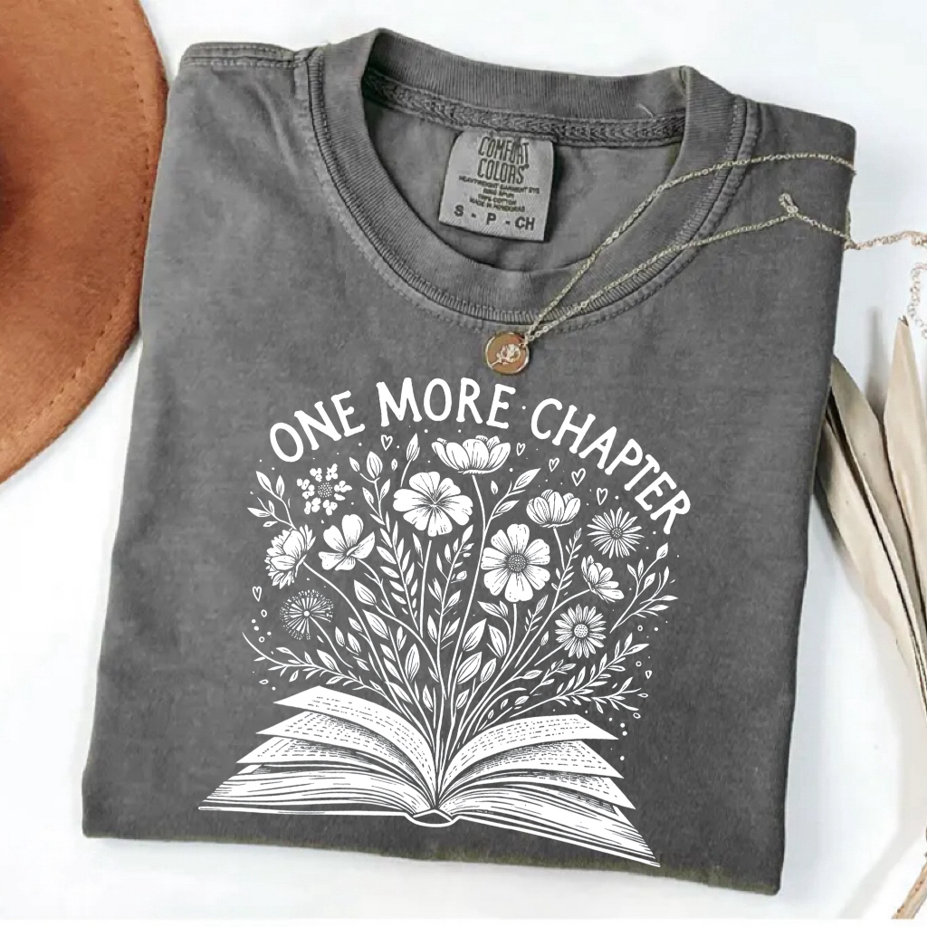 One More Chapter Book Lover T-shirt