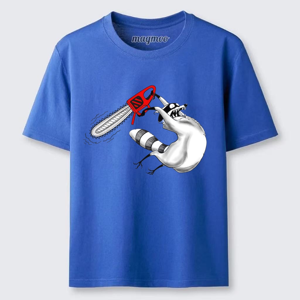 Magmoo Chainsaw Raccoon T-shirt