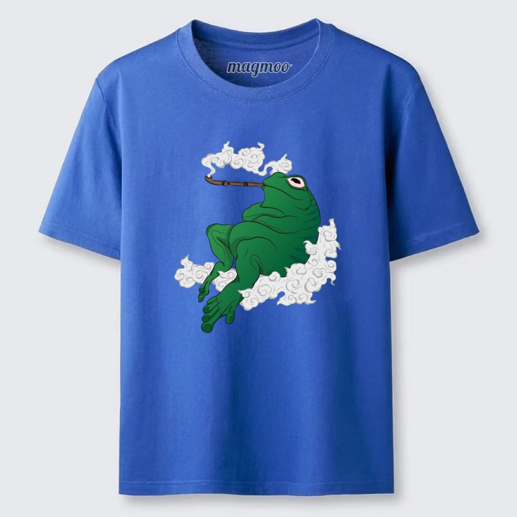 Magmoo Zen Smoking Frog T-shirt
