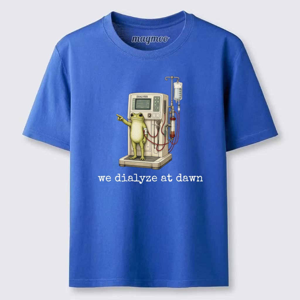 Magmoo Funny Dialysis Nurse T-shirt