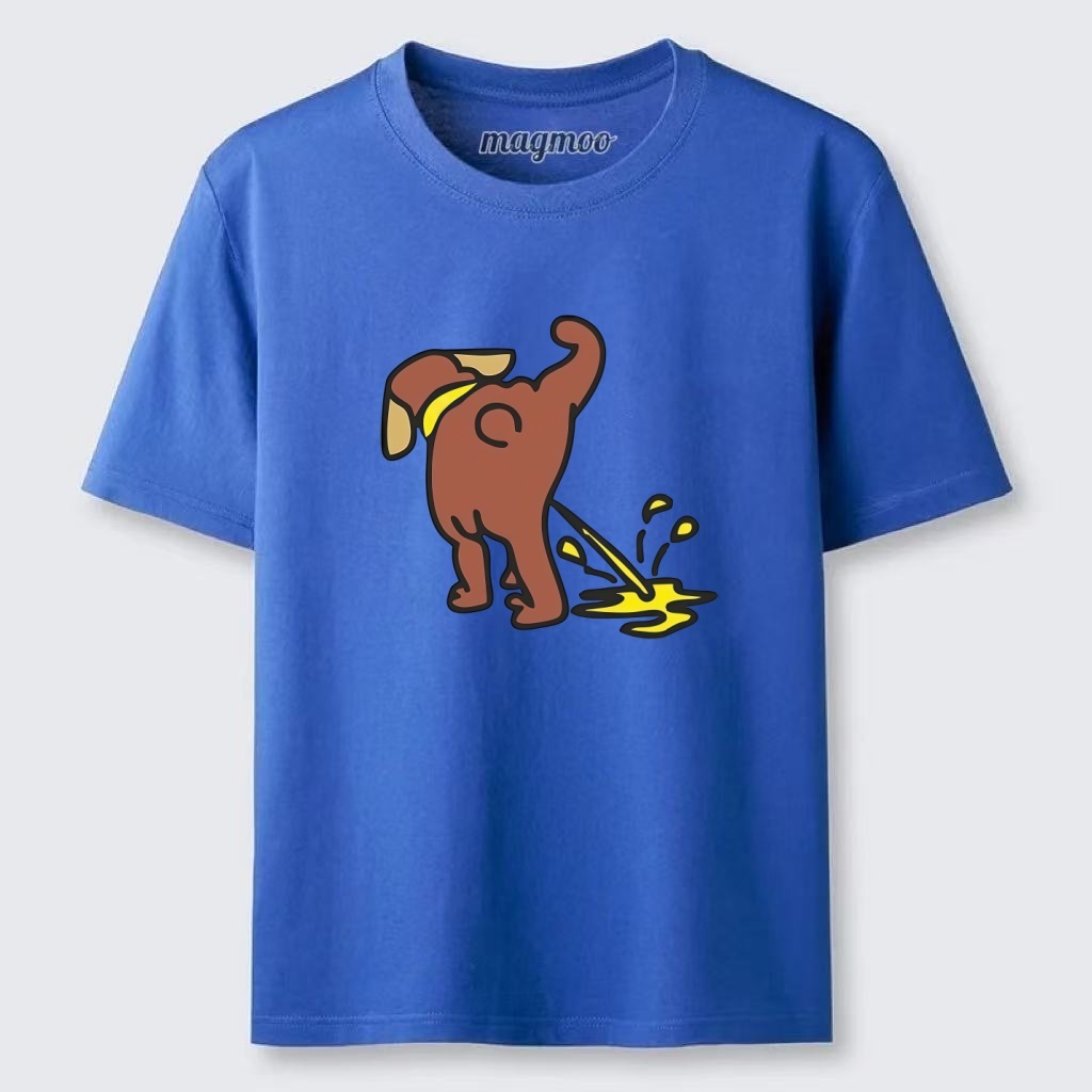 Magmoo Peeing Pup T-shirt