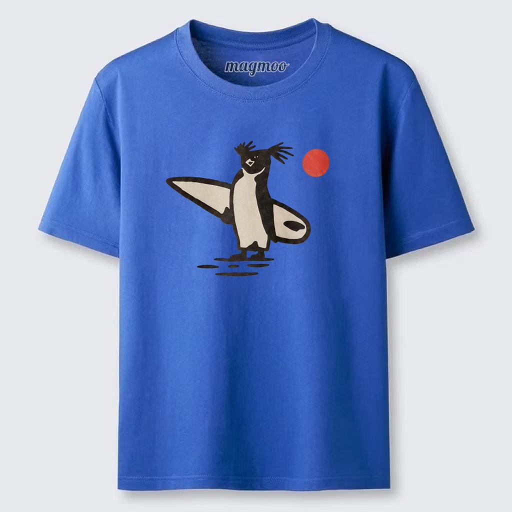 Magmoo Surfer Penguin T-shirt