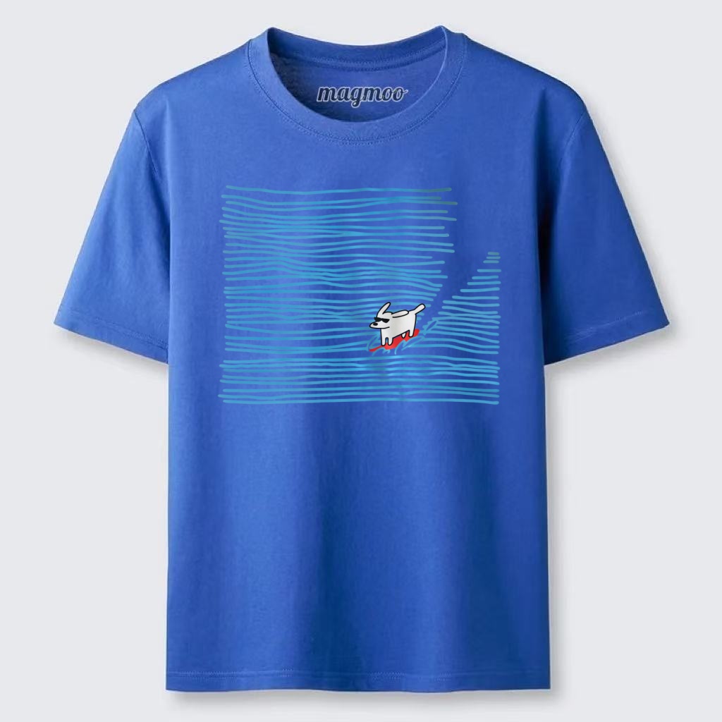 Magmoo Wave Surf Dog T-shirt