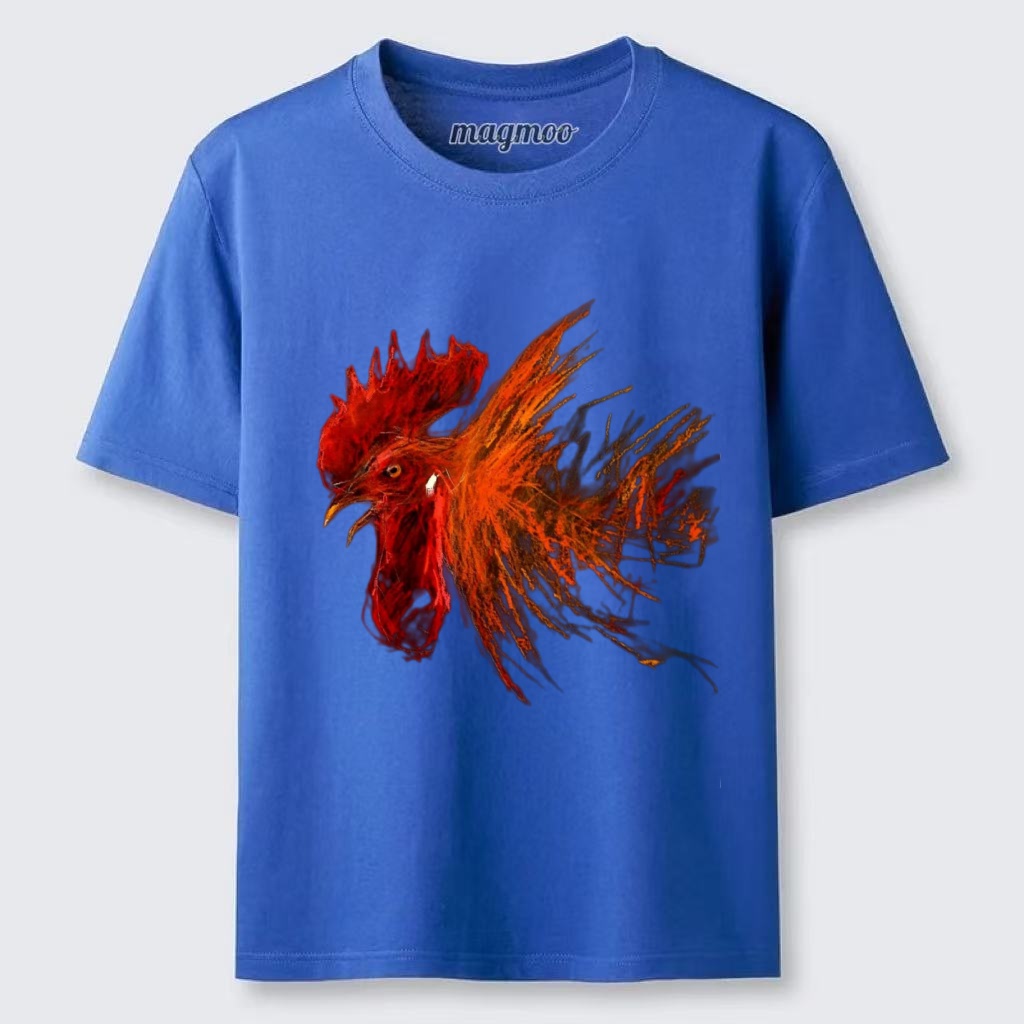 Magmoo Fire Rooster T-shirt