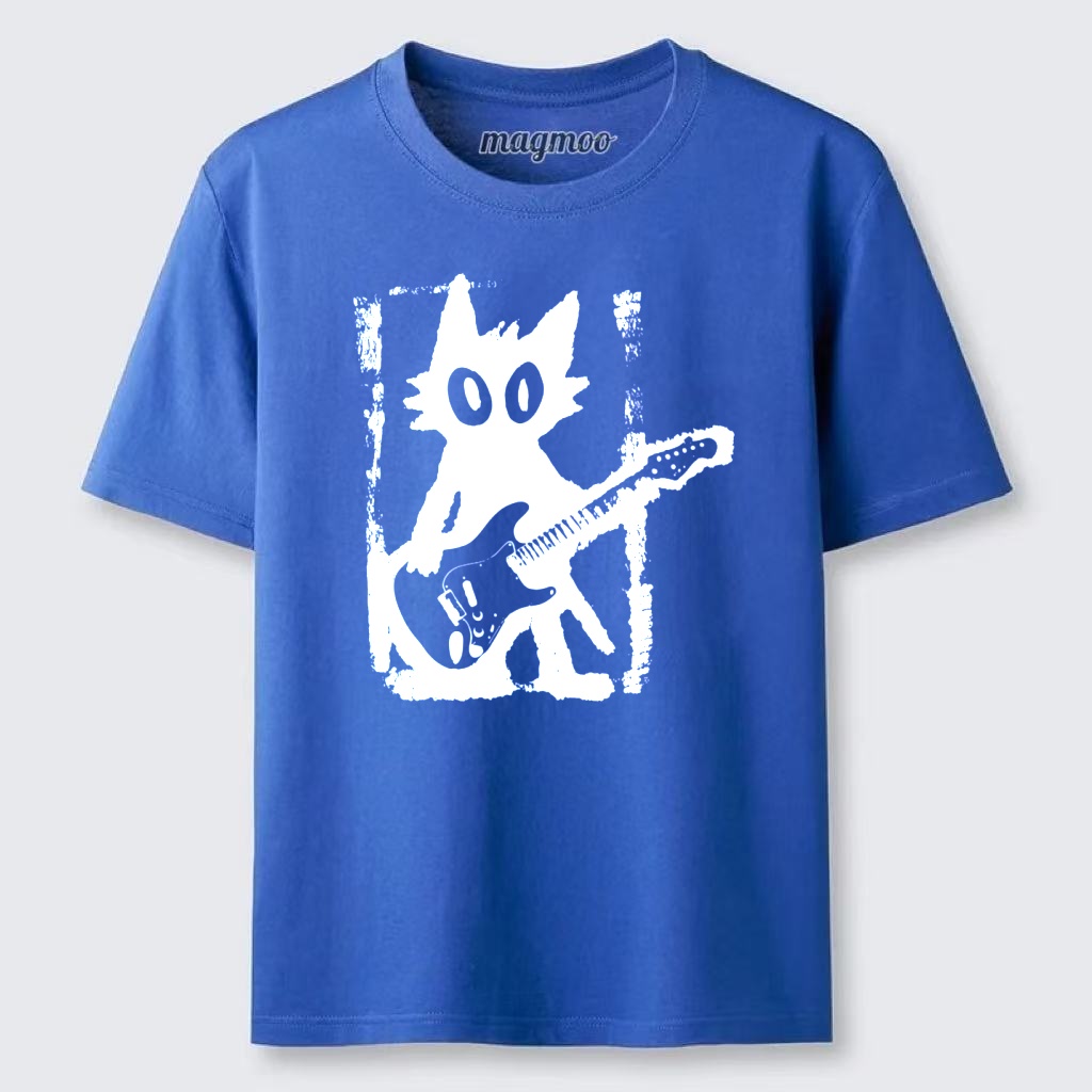 Magmoo Rock Star Cat Classic T-shirt