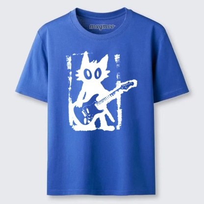 Magmoo Rock Star Cat Classic T-shirt