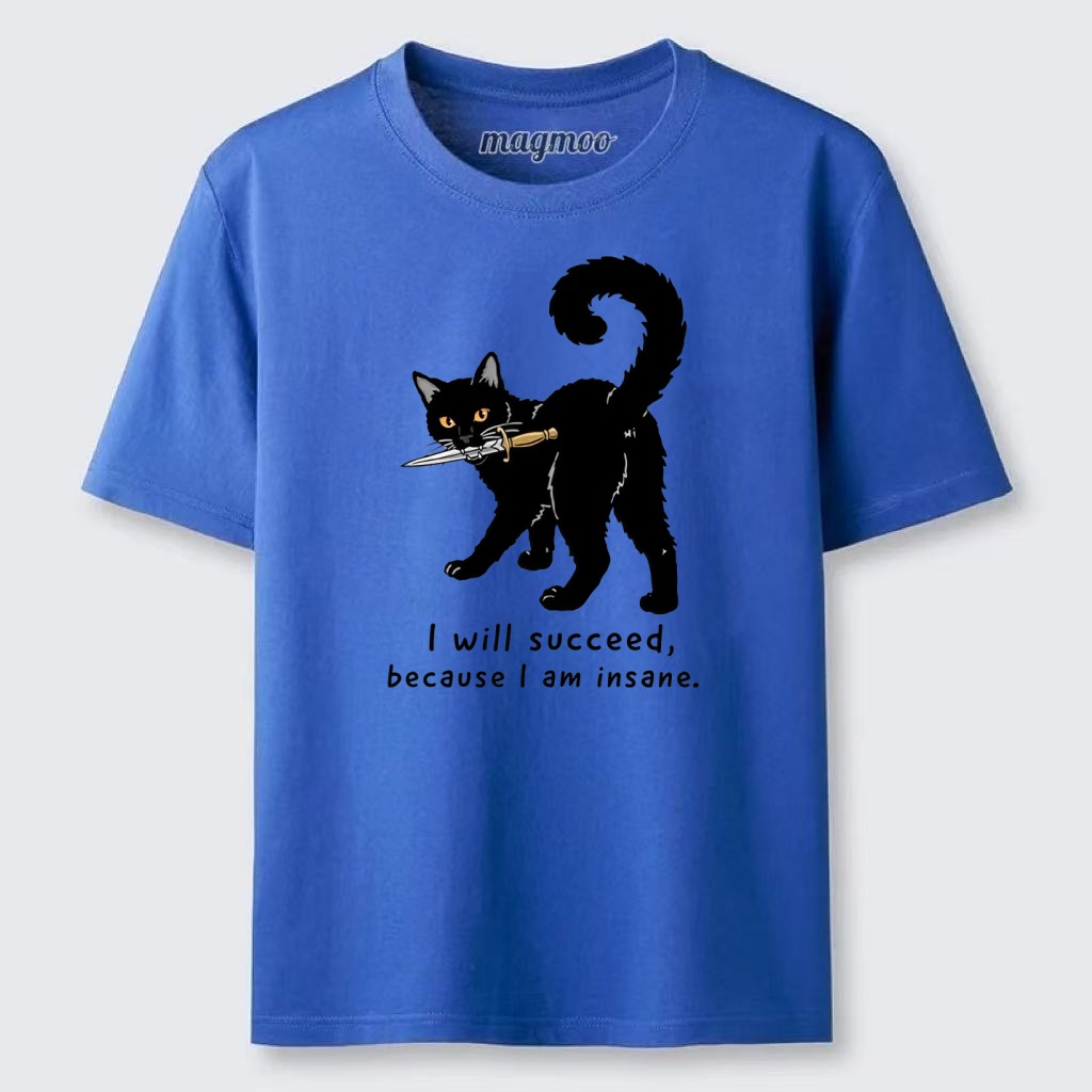 Magmoo Brave Black Cat Wild Success Vibe Classic T-shirt