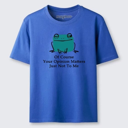 Magmoo Cool Frog Unbothered By Others Opinions Classic T-shirt
