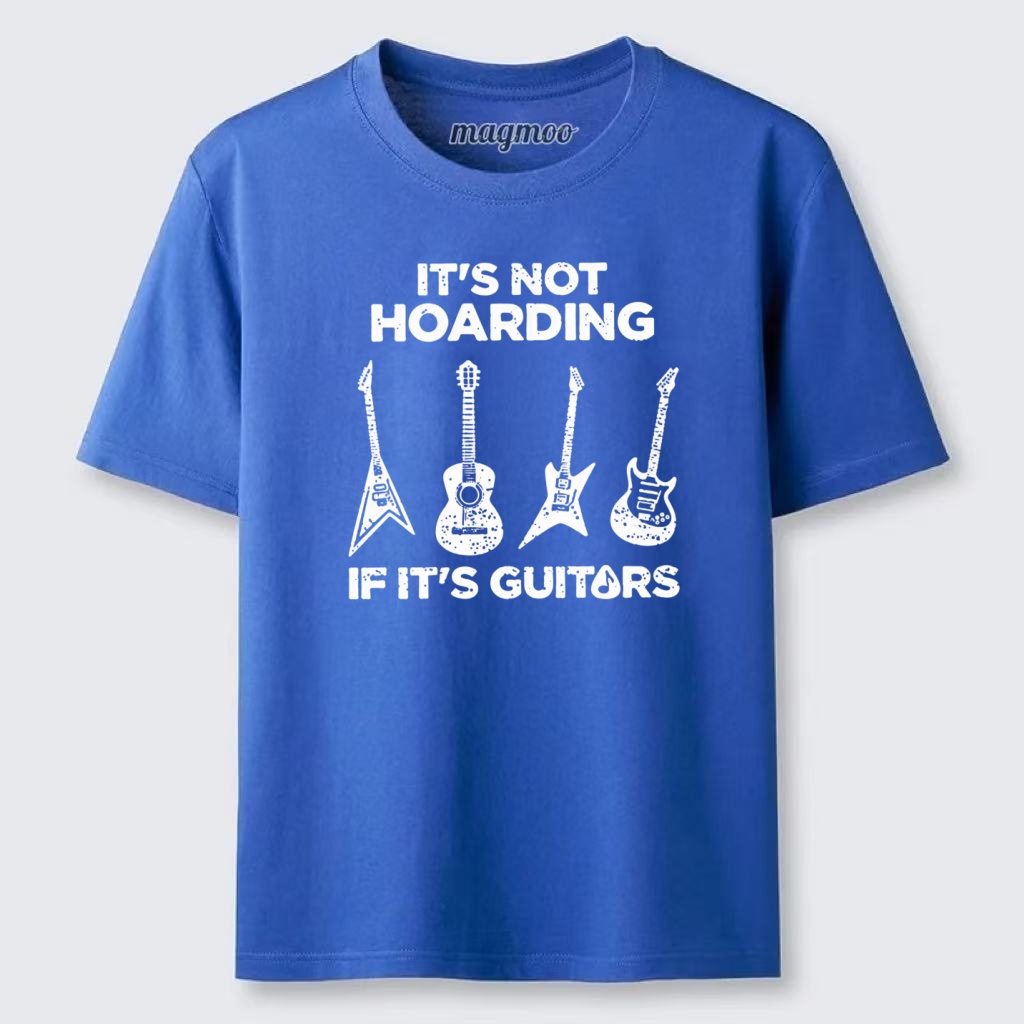 Magmoo Music Lover Guitar Hoarding Joke Classic T-shirt