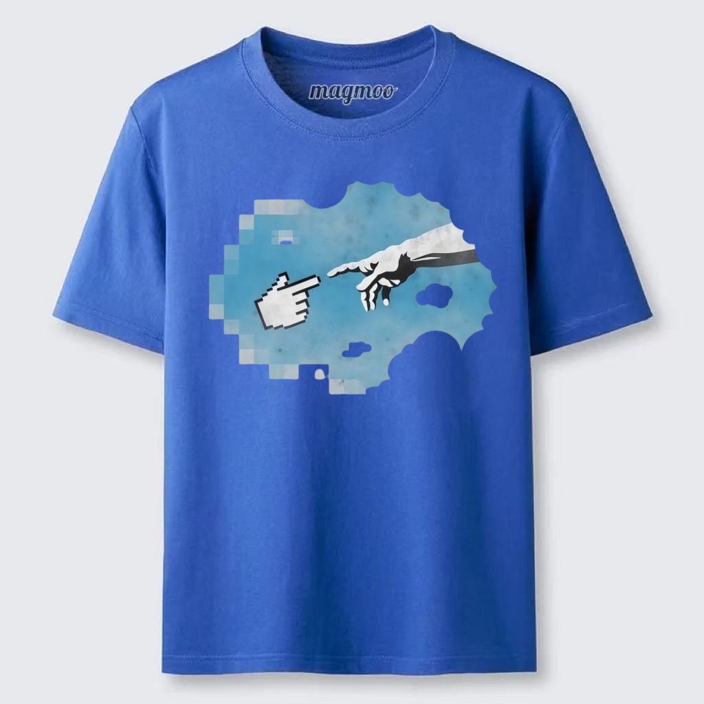 Magmoo Pixel Creation Hands Classic T-shirt