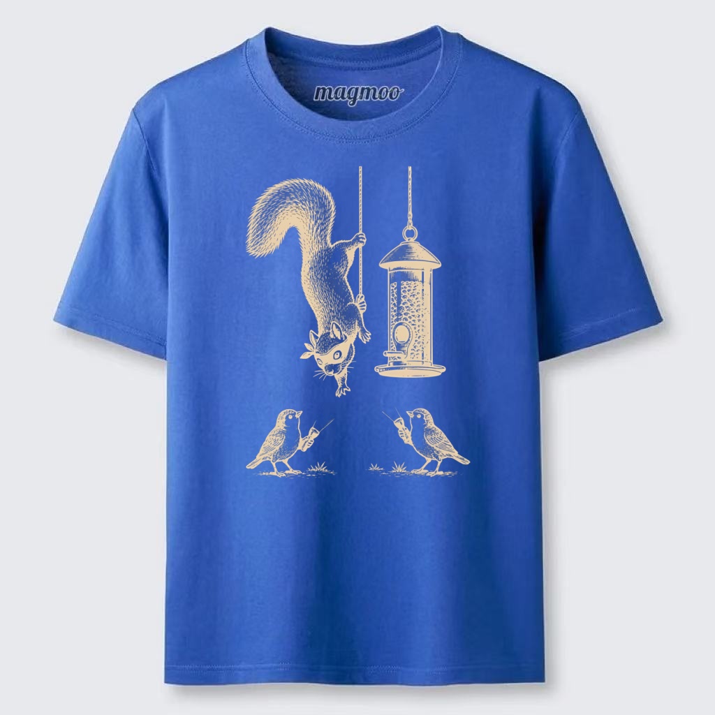 Magmoo Funny Squirrel Birds Classic T-shirt